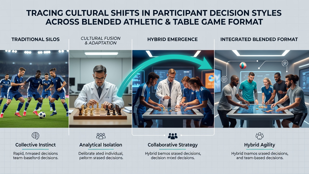 Detailed view of decision-making tools and participant interactions in hybrid game settings